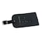 Dacasso Classic Black Leather Luggage Tag AG-1098 - alternate 3